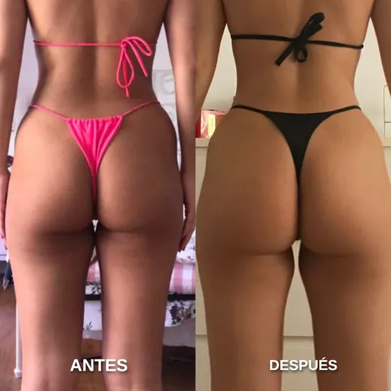 Cambio físico de una clienta del Método Modrego, de espaldas