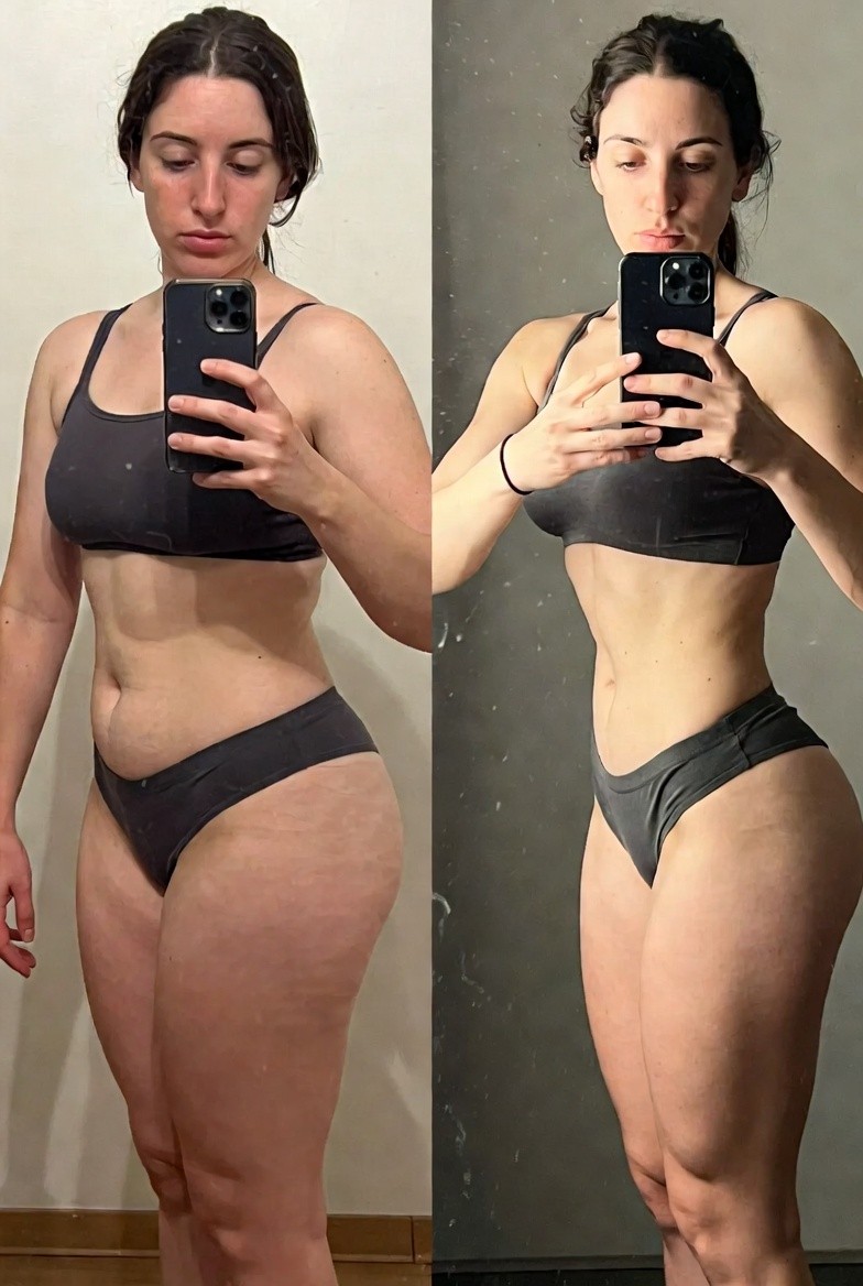 Transformación Método Modrego — chica recomposición corporal