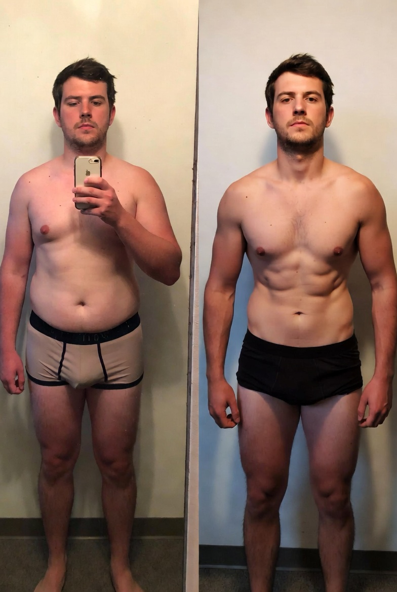 Transformación Método Modrego — chico pérdida de peso importante