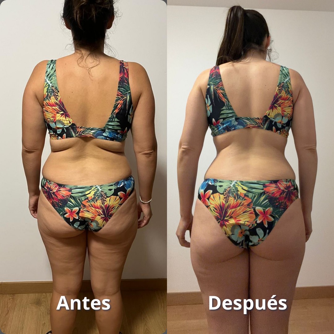 Transformación Método Modrego — chica pierde grasa y gana tono